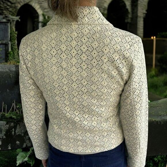 ANTHROPOLOGIE Dolan Left Coast Women’s Rossi Eyelet Moto Jacket in the Size M - Picture 6 of 16